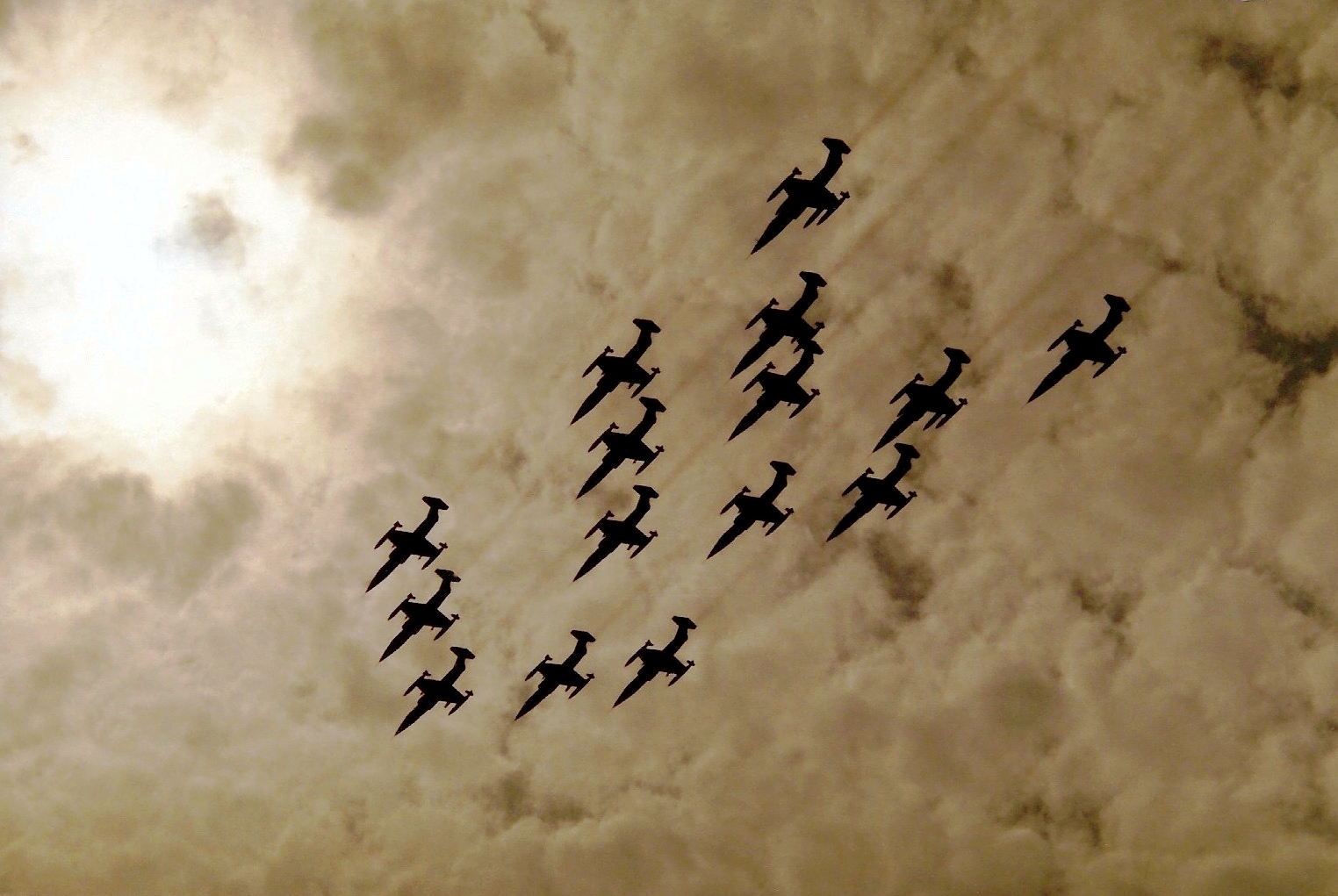 The end of an era... a sad farewell to the CF-104 Starfighters and CFB Baden(1983)... photo by David George